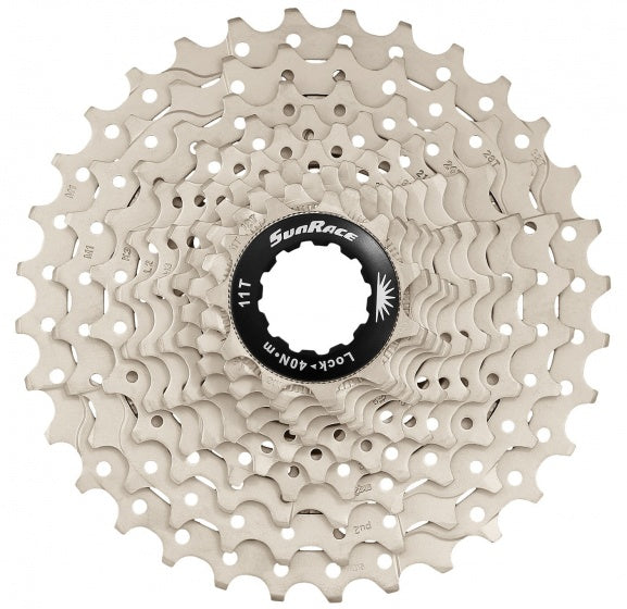 Cassette 10 speed Sunrace CSMS3 11-42T - zilver