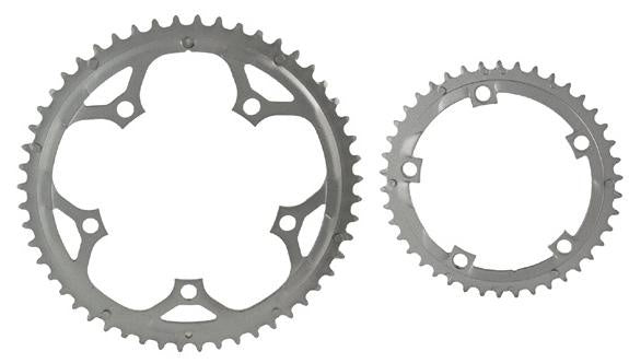 Crankstel 8 speed Sunrace FCR8183  53/39T + extra 52/42T