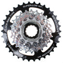 Freewheel 7 speed Sunrace MFM4S 13-34 tands - zink