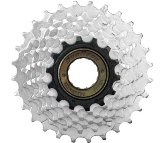Freewheel 7 speed Sunrace MFM2A 14-28 tands - zink