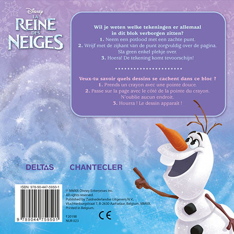 Super Magic Toverkrasblok Frozen