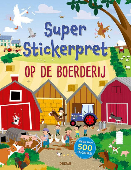 Super Stickerpret - Op de boerderij