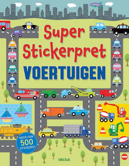 Super Stickerpret - Voertuigen