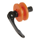 kettinghouder Classic met quick release oranje/zwart