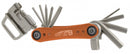 multitool TB-FD40 17 functies 73 x 45 mm RVS oranje