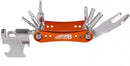 multitool TB-FD55 16 functies 73 x 45 mm RVS oranje