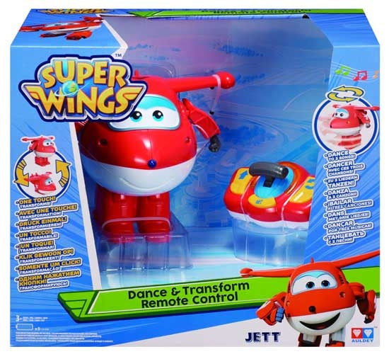 Dance & Transform Remote Control-Jett rood 14 cm