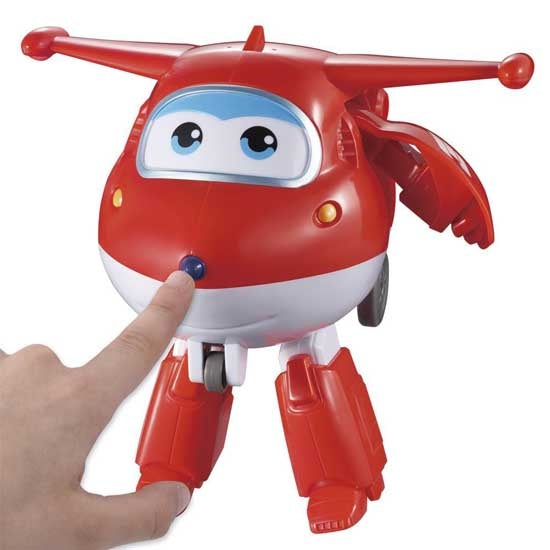 speelfiguur Jett Record 'n Talk 18 cm rood