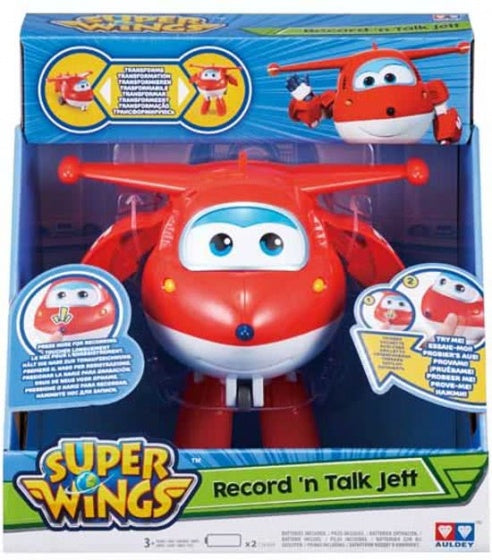 speelfiguur Jett Record 'n Talk 18 cm rood
