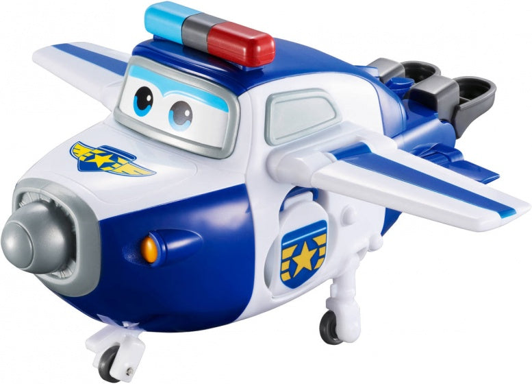 speelfiguur Transforming! Paul 12 cm wit/blauw