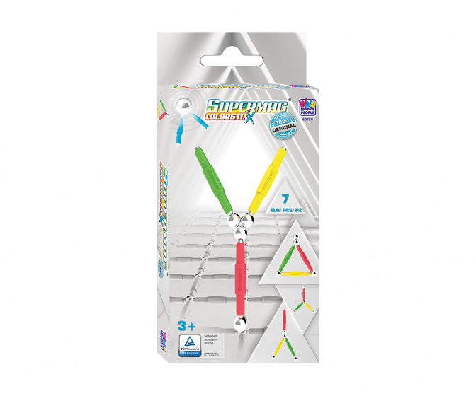 magneetspeelgoed Colorstix junior staal 7-delig