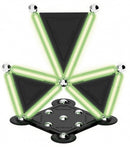 magneetspeelgoed Glowstix staal zwart/groen 40-delig