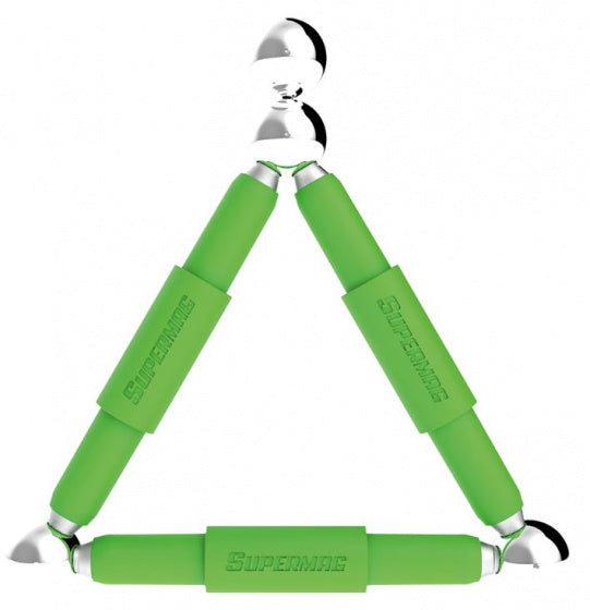 magneetspeelgoed Stix junior staal groen 7-delig