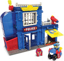 speelset Superzings politiebureau blauw 4-delig