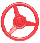 stuurwiel voor speelhuisje 30 cm rood