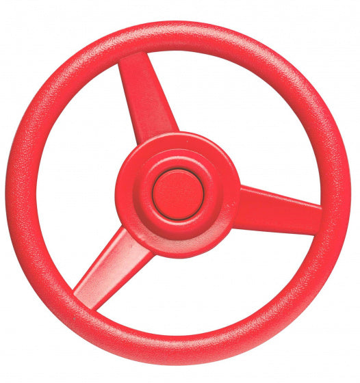 stuurwiel voor speelhuisje 30 cm rood
