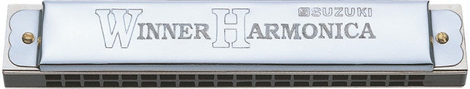 mondharmonica tremolo 40 tonen C-majeur zilver