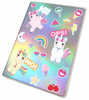 notitieboek met post-its 23 x 16,5 cm 10-delig