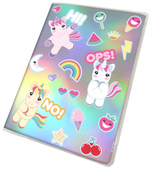 notitieboek met post-its 23 x 16,5 cm 10-delig