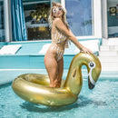 Swim Essentials Zwaan Zwemband 105 cm Goud