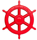 piratenstuurwiel voor speelhuisje 40 cm rood