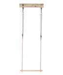 trapeze 46 cm hout lichtbruin