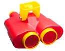 verrekijker voor speelhuisje 30 cm rood