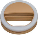 ringlight Smartphone led 12,5 cm goud