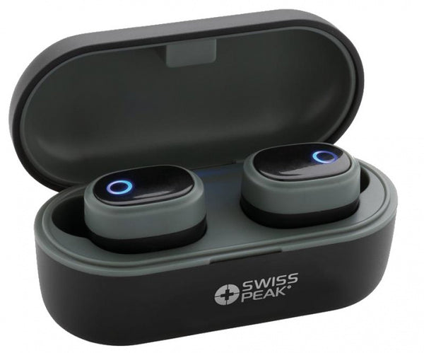 oordopjes TWS bluetooth 3,3 cm ABS zwart 4-delig