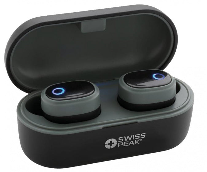 oordopjes TWS bluetooth 3,3 cm ABS zwart 4-delig