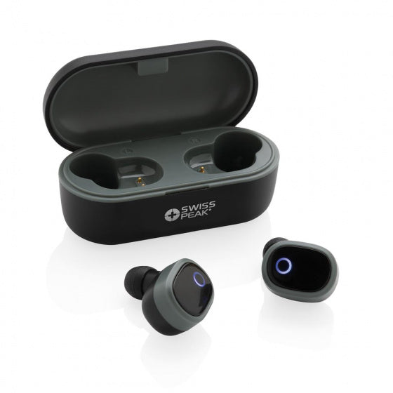 oordopjes TWS bluetooth 3,3 cm ABS zwart 4-delig