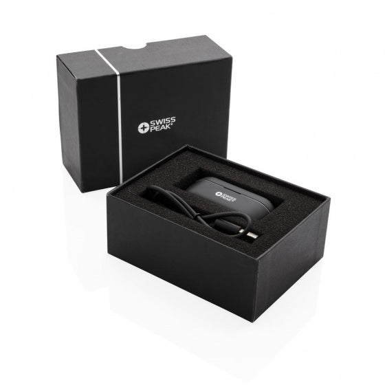 oordopjes TWS bluetooth 3,3 cm ABS zwart 4-delig