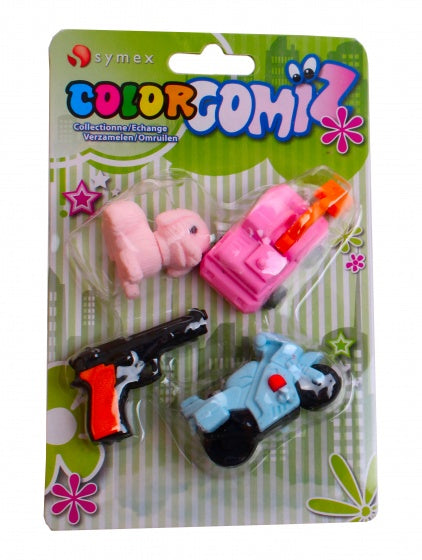 gummen Color Gomiz 4-delig multicolor (