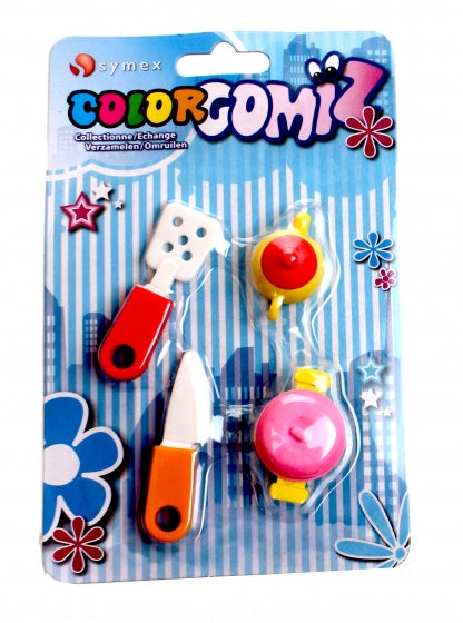 gummen Color Gomiz 4-delig multicolor (