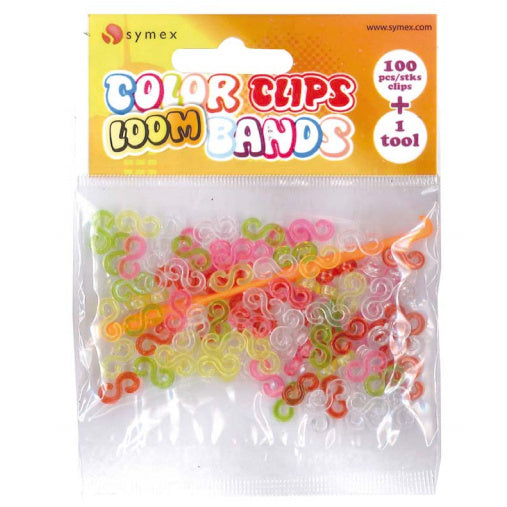 loombandjes Color Clip junior rubber 101-delig
