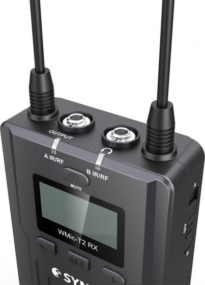 microfoonset WMic-T2 8,4 cm zwart 3-delig