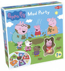 gelukspel Peppa Pig Mud Party junior 27,5 x 6,5 cm karton