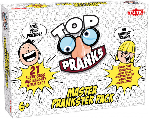 geschenkdoos Top Pranks junior 27 x 36,5 x 6,5 cm karton