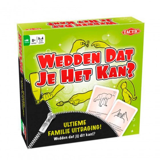 Wedden dat je het kan?