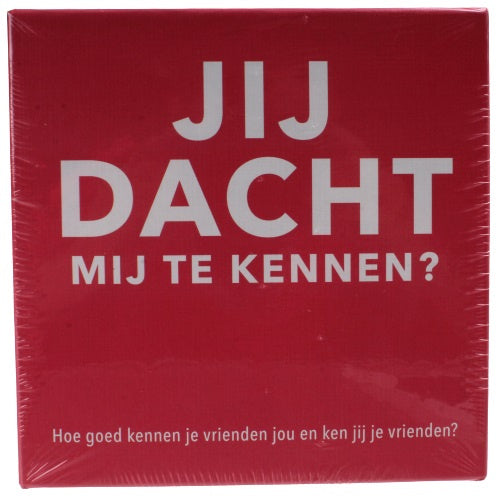Selecta Jij Dacht Mij Te Kennen?