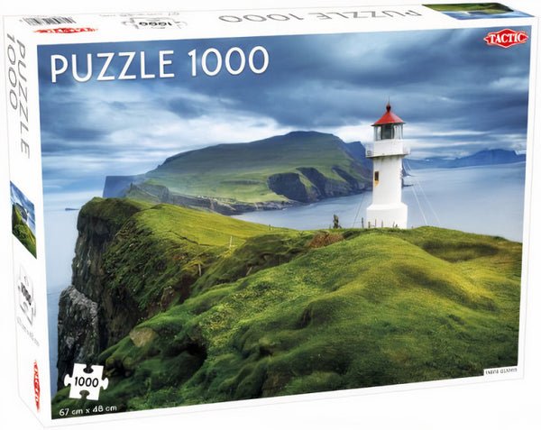 legpuzzel Faroe Islands 48 x 67 cm karton 1000 stukjes