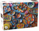 legpuzzel Mexicaans servies 48 x 67 cm karton 1000 stukjes