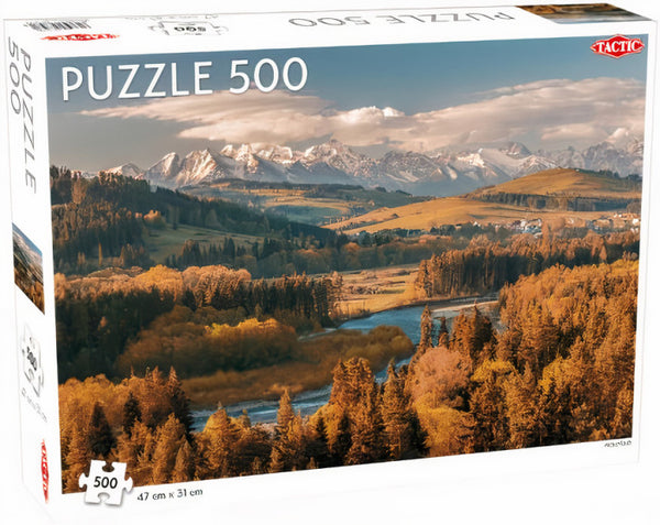 legpuzzel Mountain 31 x 47 cm karton 500 stukjes