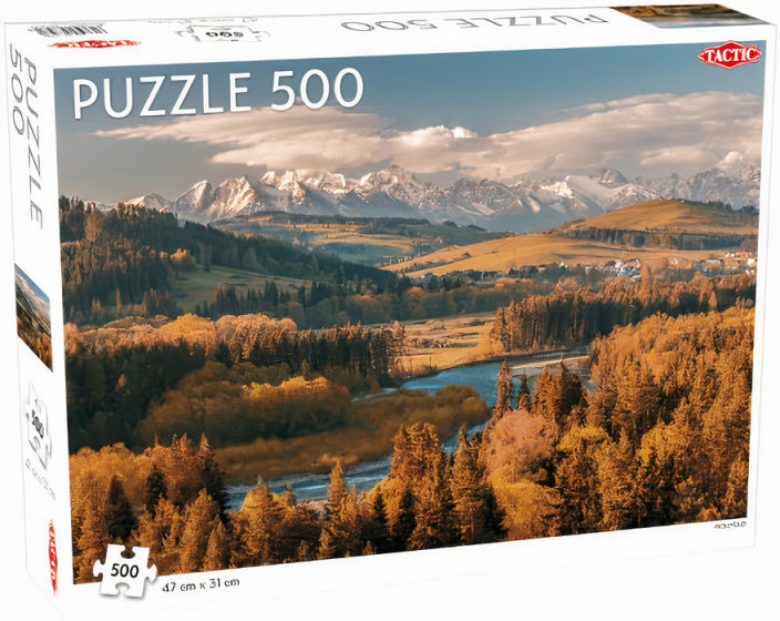 legpuzzel Mountain 31 x 47 cm karton 500 stukjes