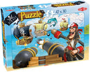 legpuzzel Pirate junior karton 56 stukjes