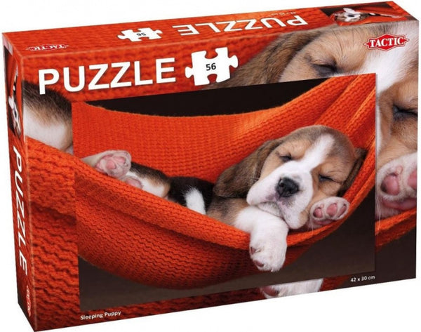 legpuzzel Sleeping Puppy junior karton 56 Stukjes