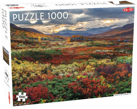 legpuzzel, zomerse valei in Norrbotten 1000 stukjes