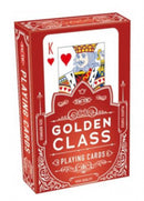 speelkaarten Golden Class 9 x 6 cm papier 55-delig