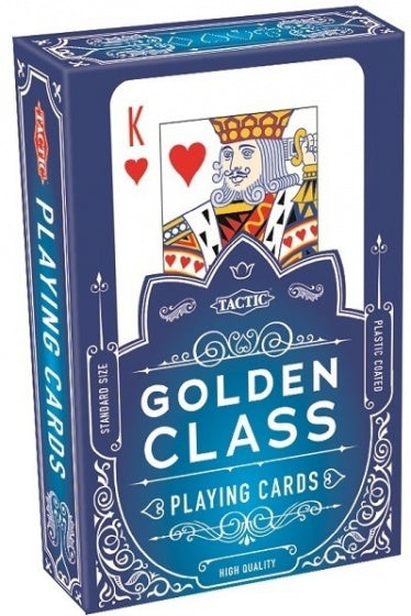 speelkaarten International Golden Blue 55-delig
