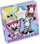 Lumo Stars Vormenpuzzel 4in1 - Katten en Veulens